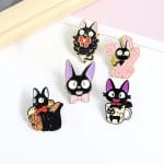 Kiki’s Delivery Service Jiji Badge Pin Collection Ghibli Store ghibli.store