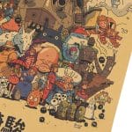 Ghibli Characters Vintage Poster Ghibli Store ghibli.store