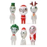 Princess Mononoke Kodama Tree Spirits Luminous Christmas Figure 6pcs/set Ghibli Store ghibli.store