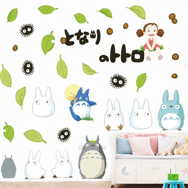 My Neighbor Totoro Wall Stickers Home Decoration - Ghibli Store