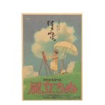 The Wind Rise Vintage Kraft Paper Poster Ghibli Store ghibli.store