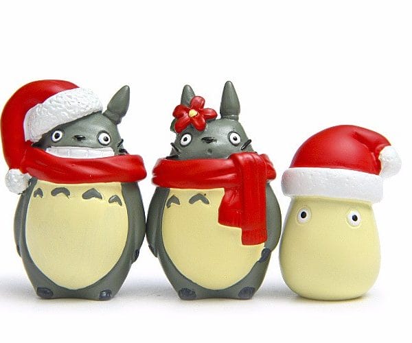 My Neighbor Totoro Christmas Figure 3Pcs/set Ghibli Store ghibli.store