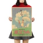 The Wind Rise Vintage Kraft Paper Poster Ghibli Store ghibli.store