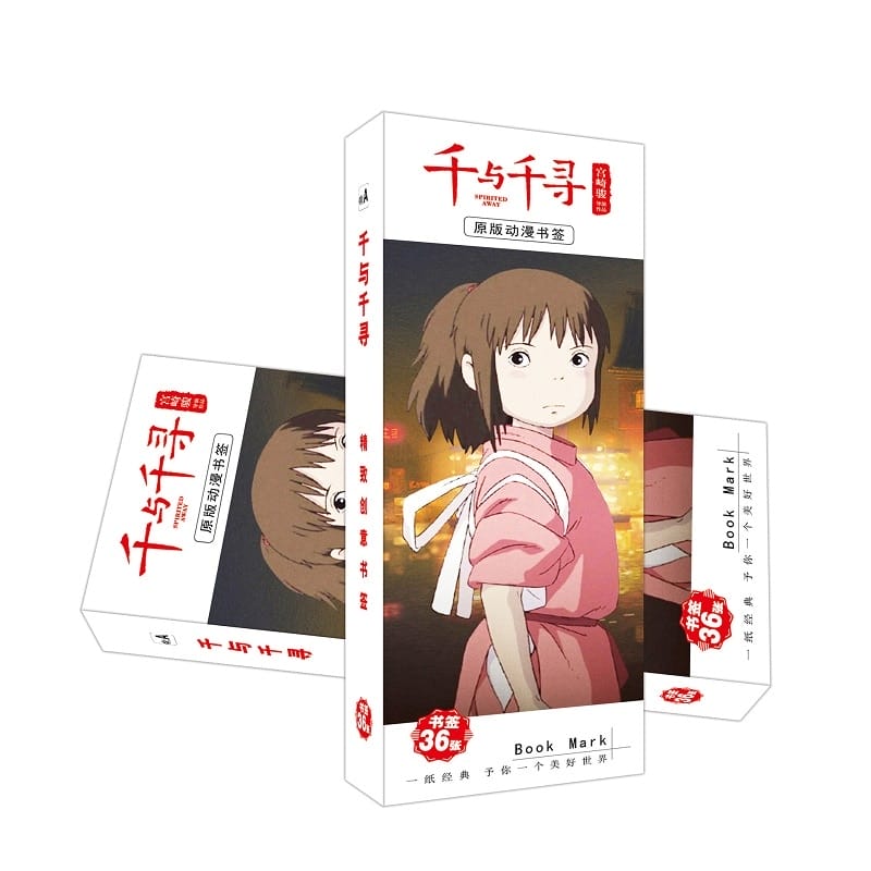 Spirited Away Bookmark 36Pcs/Set Ghibli Store ghibli.store