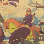 Ghibli Characters Vintage Poster Ver 2