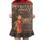 Spirited Away Kraft Paper Retro Poster Ghibli Store ghibli.store