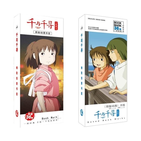 Spirited Away Bookmark 36Pcs/Set Ghibli Store ghibli.store