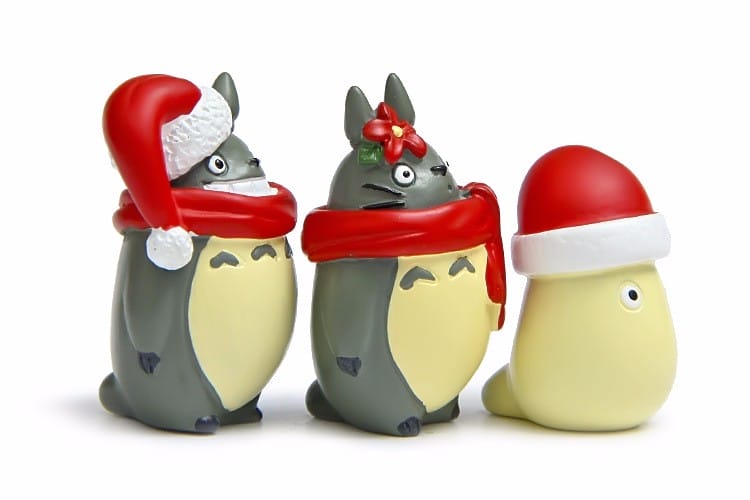 My Neighbor Totoro Christmas Figure 3Pcs/set - Ghibli Store