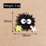 Funny Soot Charms For DIY Jewelry Set 10 pcs Ghibli Store ghibli.store