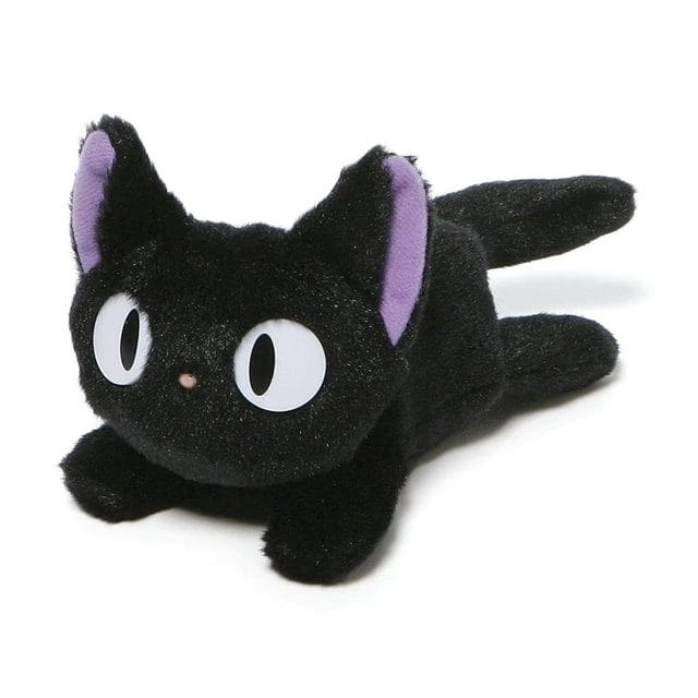 Kiki's Delivery Service Jiji & Lily Plush Toy - Ghibli Store