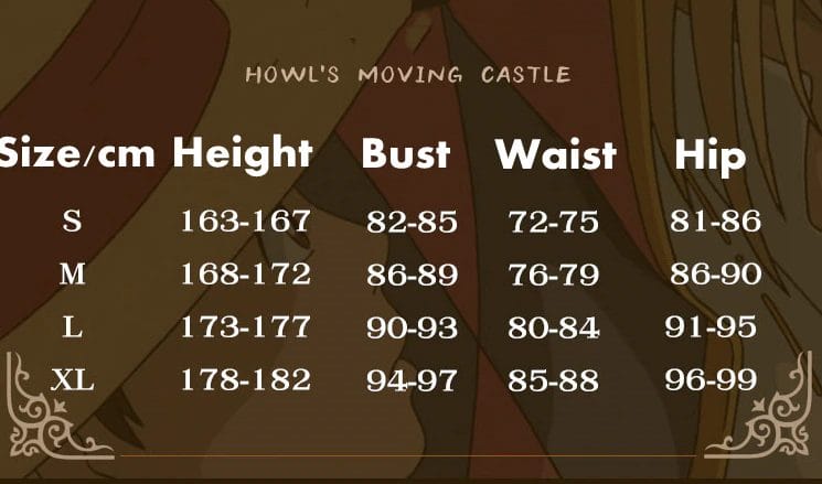 Howl’s Moving Castle Howl Cosplay Costume Full Set 4PCS -Ghibli S2d66cba672674a868a312eb3d2a83eaaT