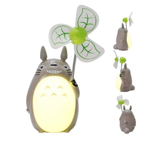 My Neighbor Totoro Night Light With Leaf Fan
