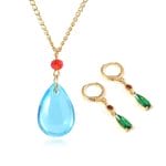 Howl’s Moving Castle Jewelry Set – Howl’s Earrings and Necklace Ghibli Store ghibli.store