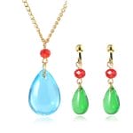 Howl’s Moving Castle Jewelry Set – Howl’s Earrings and Necklace
