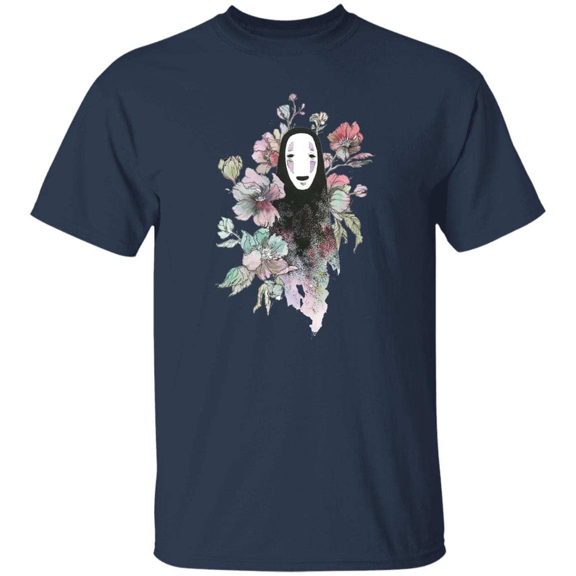 Spirited Away – Kaonashi by the Flowers T Shirt