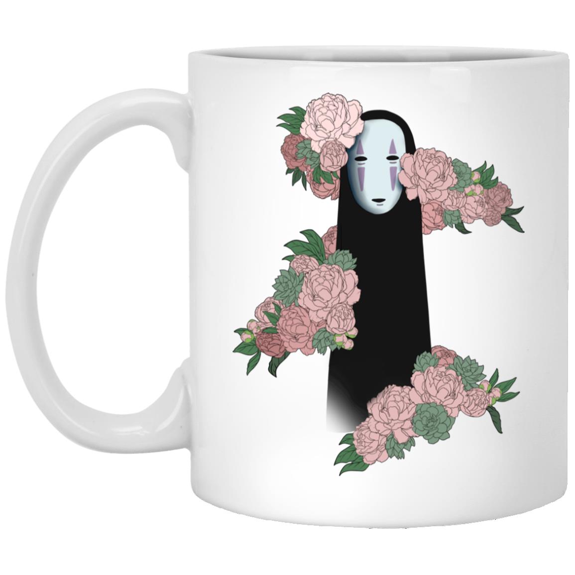 Spirited Away – Kaonashi by the Flowers style 2 Mug