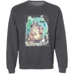 Totoro and Mei Watercolor Sweatshirt