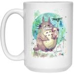 Totoro and Mei Watercolor Mug 15Oz