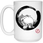 Totoro Family and the Girls in Black and White Mug