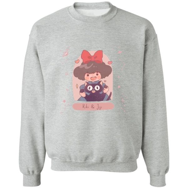 Kiki and Jiji cute Fanart Sweatshirt Ghibli Store ghibli.store