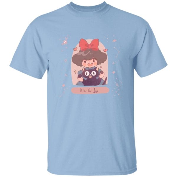 Kiki and Jiji cute Fanart T Shirt Ghibli Store ghibli.store