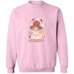 Mononoke Princess – San Fanart Sweatshirt Ghibli Store ghibli.store