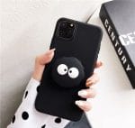 Spirited Away No Face Man and Soot Soft Silicone iPhone Case Ghibli Store ghibli.store