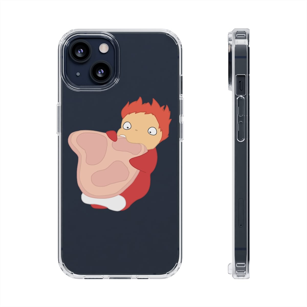 The Hungry Ponyo iPhone Clear Cases Ghibli Store ghibli.store