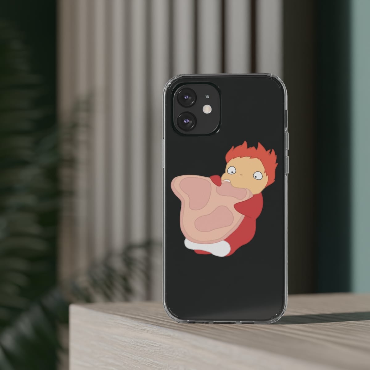 The Hungry Ponyo iPhone Clear Cases Ghibli Store ghibli.store