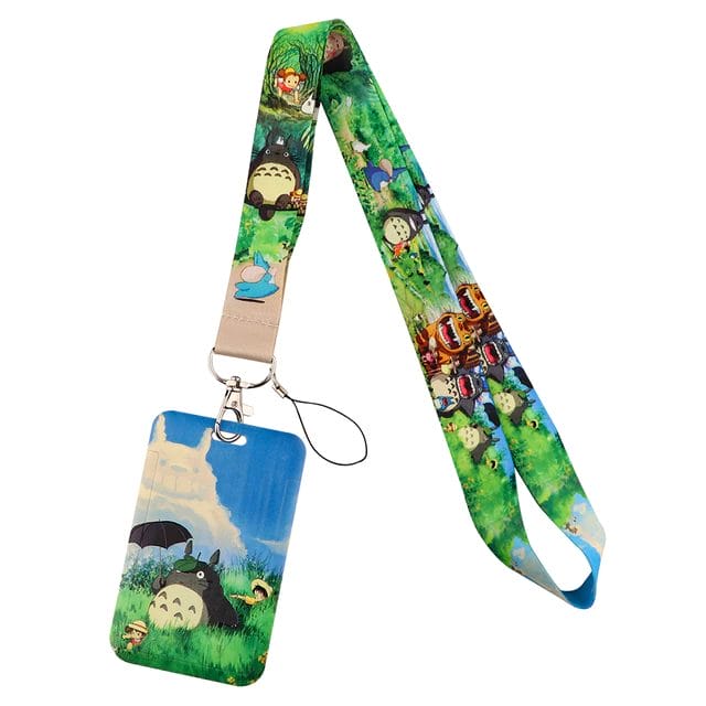 My Neighbor Totoro Lanyard For Keychain ID Card Holder My Neighbor Totoro Lanyard For Keychain ID Card Holder