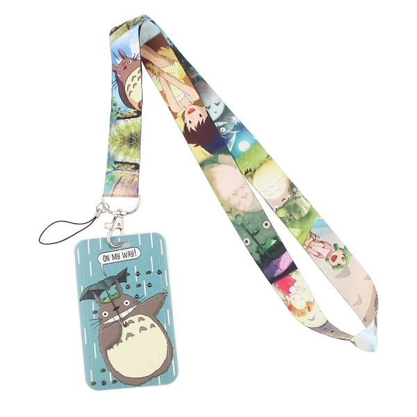My Neighbor Totoro Lanyard For Keychain ID Card Holder Ghibli Store ghibli.store