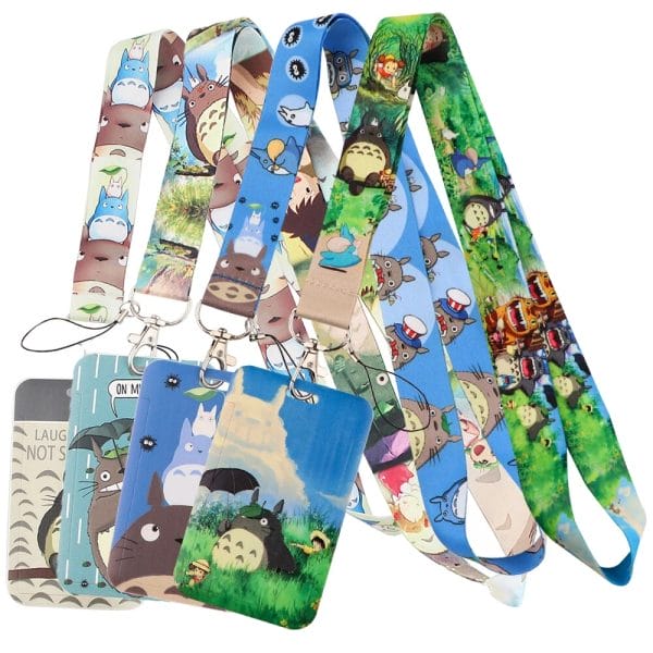 My Neighbor Totoro Lanyard For Keychain ID Card Holder Ghibli Store ghibli.store