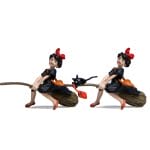Kiki Sit On The Broom Flying With Radio Action Figure Ghibli Store ghibli.store