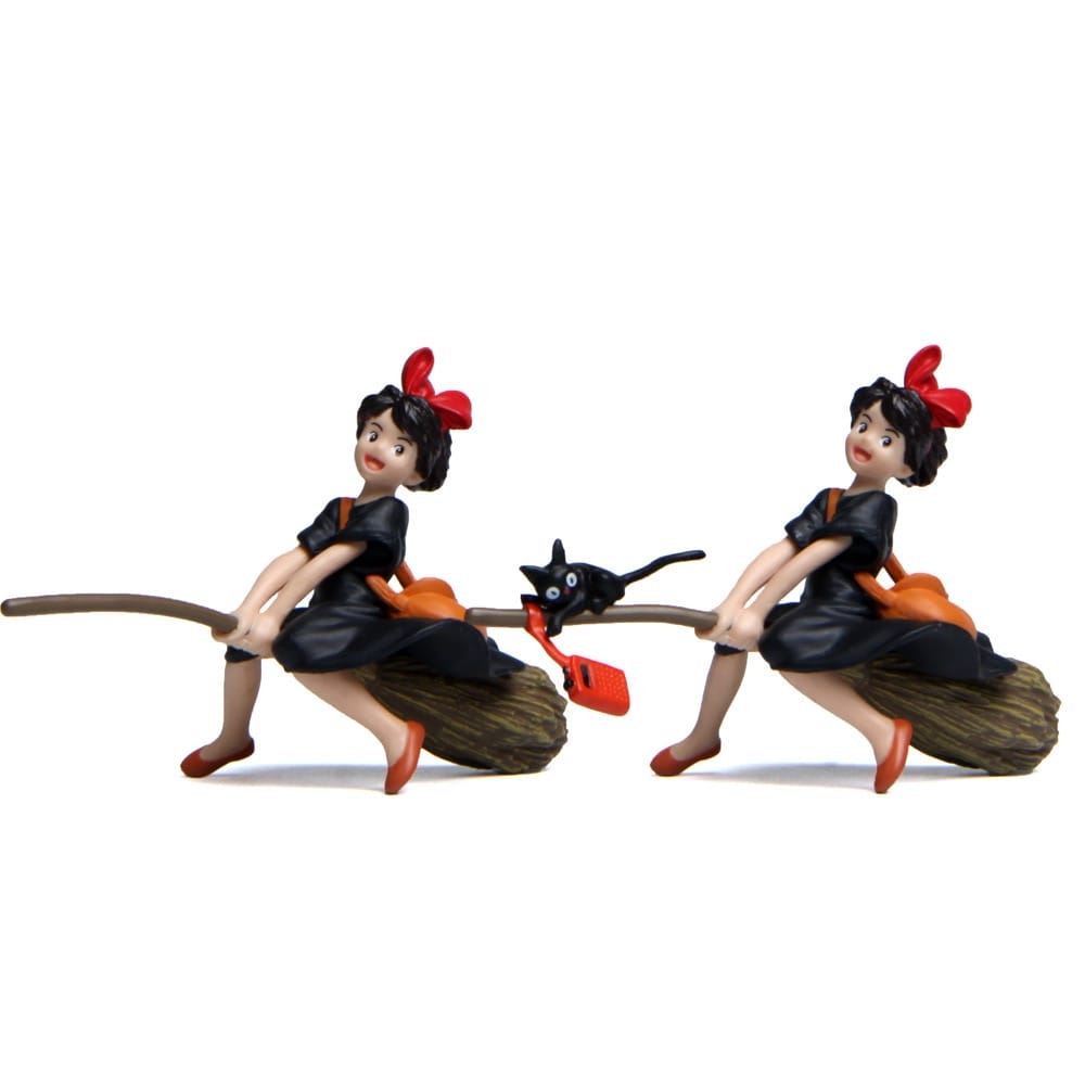 KIKI様 Kiki Sit On The Broom Flying With Radio Action Figure - Ghibli Store