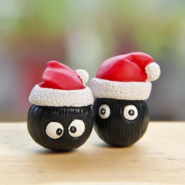 My Neighbor Totoro Briquettes Christmas Miniature Figures 2pcs/lot Ghibli Store ghibli.store