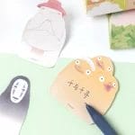 Kawaii Totoro and Spirited Away Characters Memo Pads Ghibli Store ghibli.store