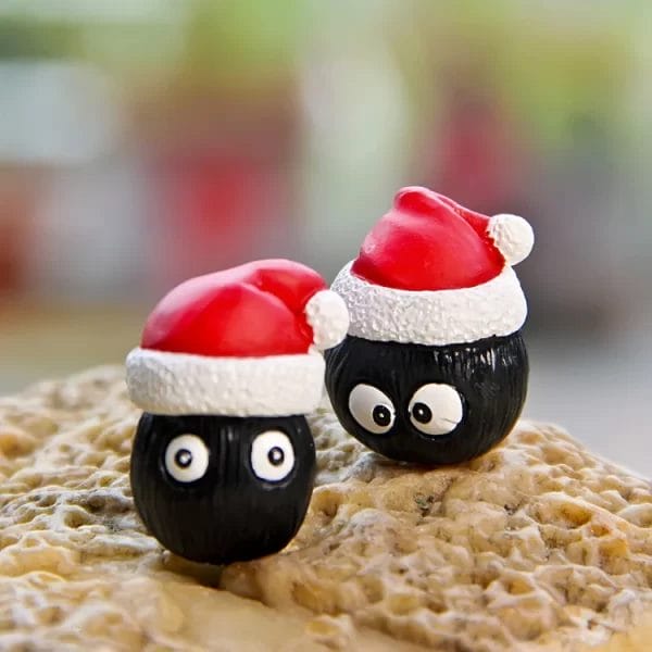 My Neighbor Totoro Briquettes Christmas Miniature Figures 2pcs/lot Ghibli Store ghibli.store