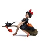 Kiki Sit On The Broom Flying With Radio Action Figure Ghibli Store ghibli.store