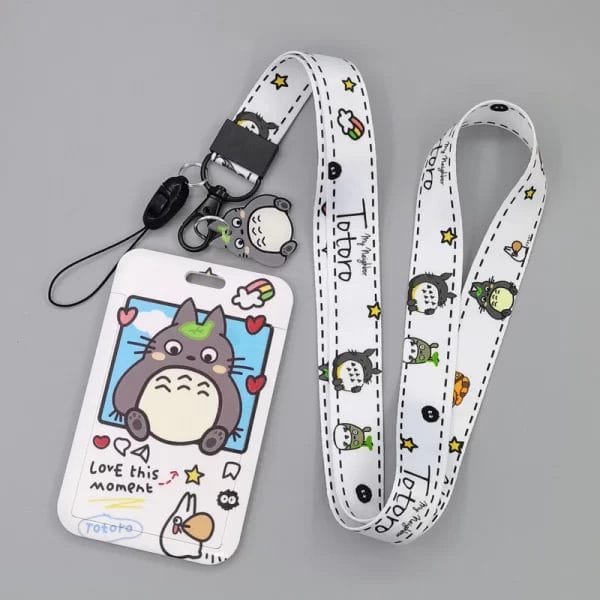 My Neighbor Totoro Lanyard For Keychain ID Card Holder Ghibli Store ghibli.store