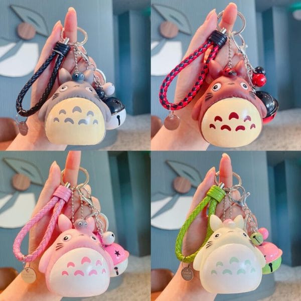 My Neighbor Totoro Cute Bell Keyring 13 Colors Ghibli Store ghibli.store