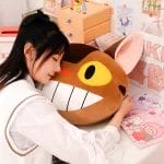 My Neighbor Totoro Catbus & KiKi’s Delivery Service Jiji Stuffed Pillow Ghibli Store ghibli.store