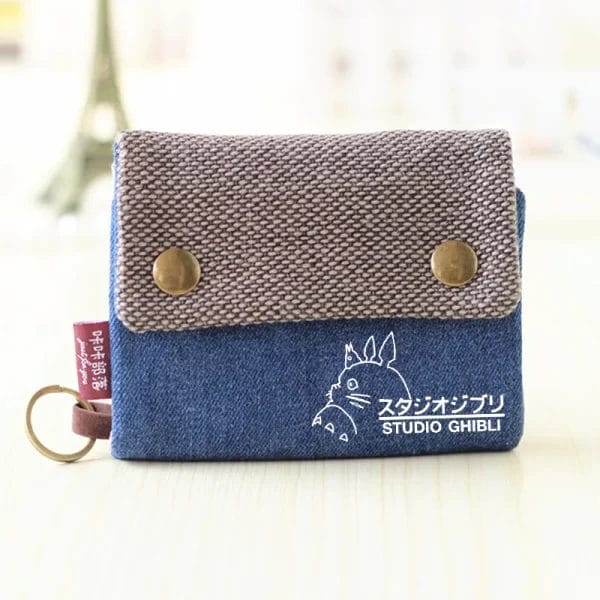 My Neighbor Totoro Casual Canvas Wallet Ghibli Store ghibli.store