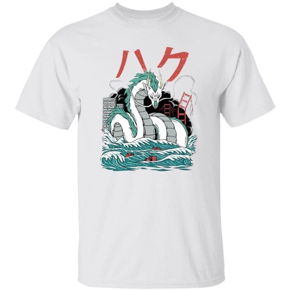 Spirited Away – Haku Dragon Harajuku Style T Shirt Ghibli Store ghibli.store