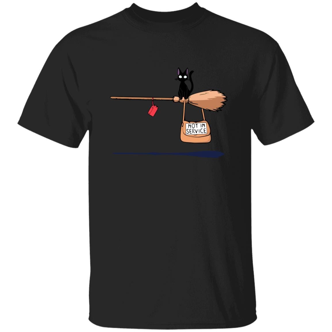 Kiki's Delivery Service - Not in Service T Shirt - Ghibli Store Kiki's Delivery Service - Not in Service T Shirt - Ghibli Store