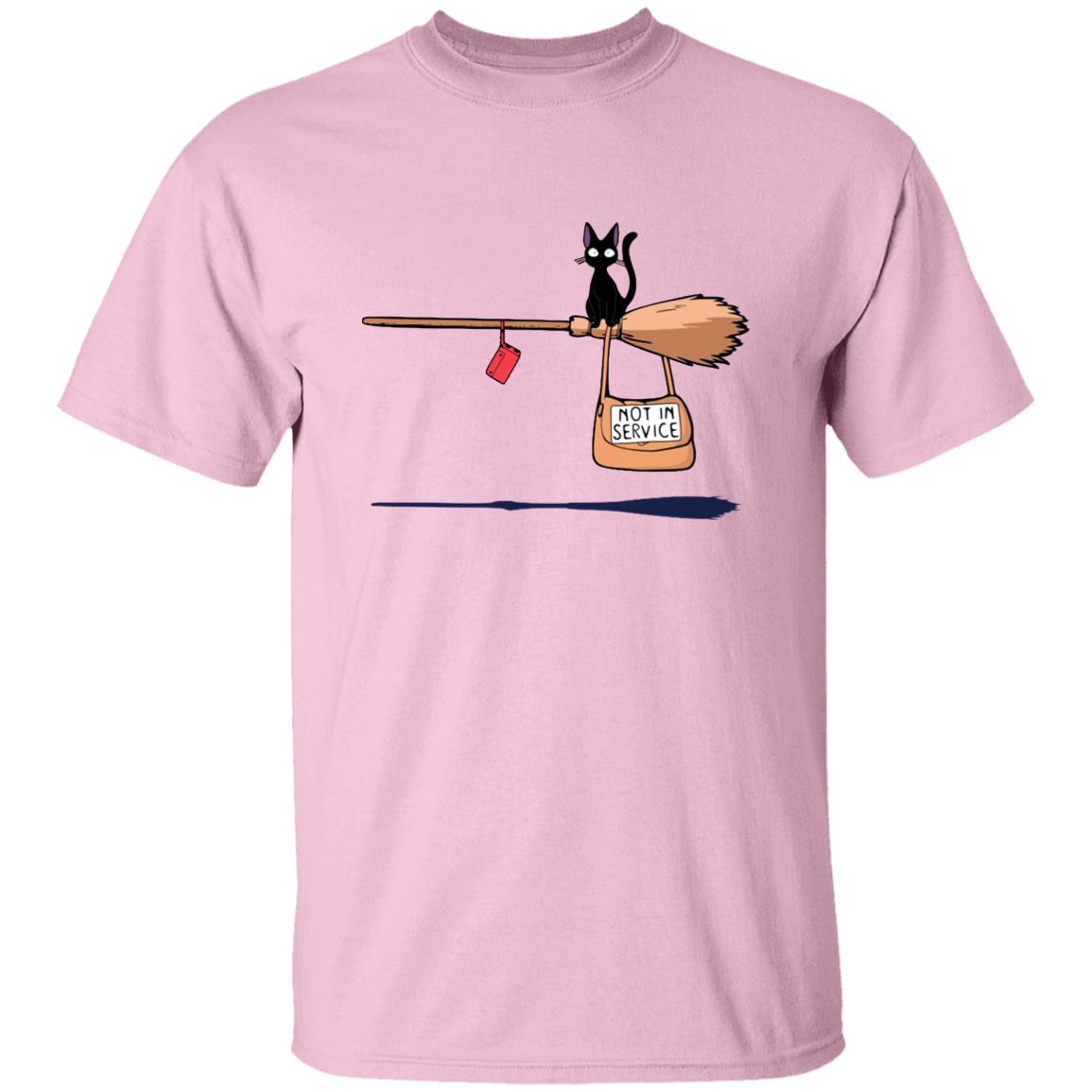 Kiki's Delivery Service - Not in Service T Shirt - Ghibli Store Kiki's Delivery Service - Not in Service T Shirt - Ghibli Store