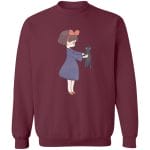 Kiki Hugging Jiji Sweatshirt Ghibli Store ghibli.store