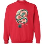 Spirited Away Haku Dragon Fanart Sweatshirt Ghibli Store ghibli.store