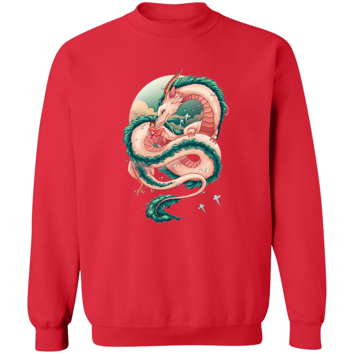 Spirited Away Haku Dragon Fanart Sweatshirt