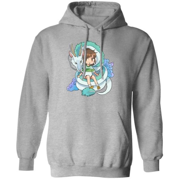 Spirited Away Chihiro and The Dragon Chibi Sweatshirt