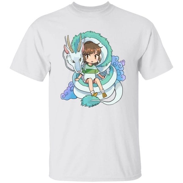Spirited Away Chihiro and The Dragon Chibi T Shirt Ghibli Store ghibli.store